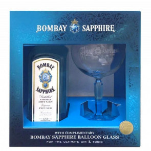 Bombay Sapphire Balloon Glass Gift Set | London Dry Gin