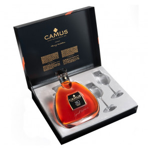 Camus - XO Elegance with 2 Crystal Glasses Gift Pack | Cognac