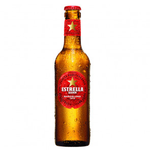 Estrella Damm - 330ml (Bottle) | Spanish Beer
