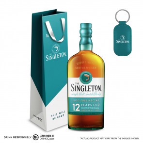 The Singleton - Dufftown - 12 Year Old with FREE Gift Bag & Keychain