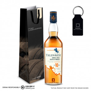 Talisker 10 Year Old with FREE Gift Bag & Keychain