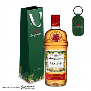 Tanqueray - Flor de Sevilla with FREE Gift Bag & Keychain