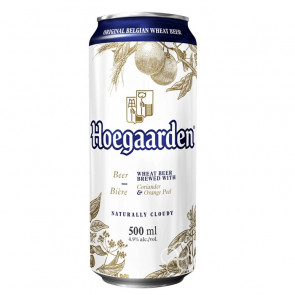 Hoegaarden - White Beer - 500ml (Can) | Belgian Beer