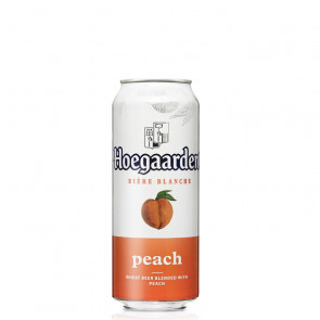 Hoegaarden - Peach - 500ml (Can) | Belgian Beer