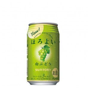 Horoyoi - White Grape - 350ml | Japanese Low Alcohol Drink
