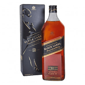 Johnnie Walker - Black Label 12 Year Old 1.75L | Blended Scotch Whisky