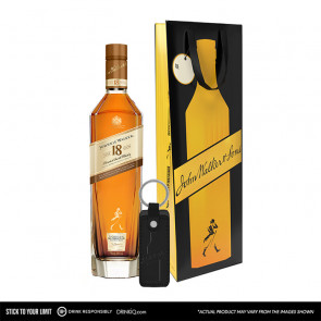 Johnnie Walker - 18 Year Old with FREE Gift Bag & Keychain