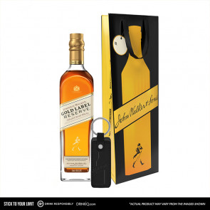 Johnnie Walker - Gold Label Reserve - 750ml with FREE Gift Bag & Keychain
