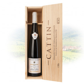 Joseph Cattin - Steinbach Grand Cru La Cime Riesling Sec (with wooden box) | French White Wine