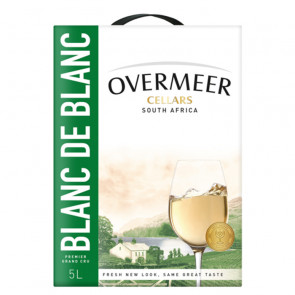 Overmeer - Blanc de Blanc 5L Bag-InBox | South African White Wine