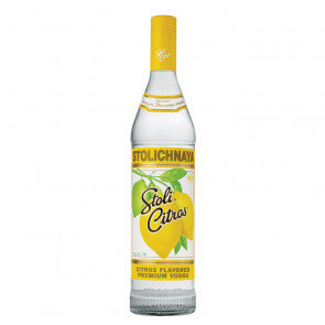 Stolichnaya - Stoli Citros 750ml | Lemon Russian Vodka