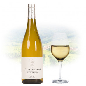 François Villard & Luc Baudet - Rive Droite - Côtes du Rhone Blanc - 2021 | French White Wine