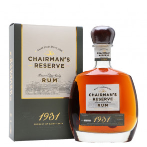 Chairman's Reserve - 1931 | Saint Lucia Rum
