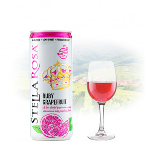 Stella Rosa - Ruby Rosé Grapefruit (Semi-Sweet) - 250ml | Italian Sweet Wine